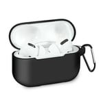 Etui Housse Coque de Protection en Silicone noir pour Boitier AirPods Pro - Visiodirect -