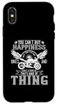 iPhone X/XS You Can't Buy Happiness But You Can Buy Bikes Funny Biker Case