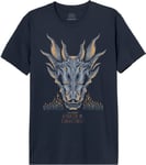 House Of the Dragon Women's Wohoftdts008 T-Shirt, Navy Blue, XXL