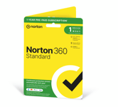 Norton 360 Standard 2024 1 Device 1 Yr Secure VPN Internet Security UK EU Retail