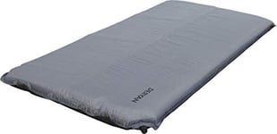 DERYAN Matelas de lit de camping autogonflant - Grey - soutient votre enfant - 120x60 cm - compact, confortable et pliable - coton lavable certifié Oeko-Tex