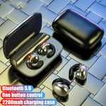 Tws Bluetooth 5.0 Bone Conduction Ear Hook True Wireless Mini St D Red