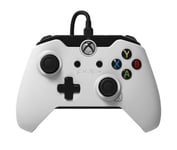 Manette filaire PDP pour Xbox One/PC Blanc