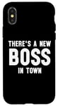 iPhone X/XS There's a New Boss in Town Kids Boss Girl Boss Funny Boss Case