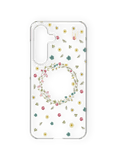 iDeal Clear Mobilskal Galaxy S24/S25 Petite Floral