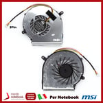 Ventilateur Gpu MSI Ge62 Ge72 Pe60 Pe70 Gl62 Gl72 (Version 3 Broches) MS-1795