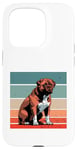 Coque pour iPhone 15 Pro Bordeaux Mastiff chien fidèle fort vigilantanimal chiens