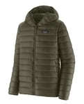 Patagonia Men Down Sweater Hoody Pine Needle Green - 2st. kvar  - Alpingaraget