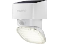 Sygonix Sy-4673534 Led-Vägglampa Utomhus Med Rörelsesensor 20 W Cold White White