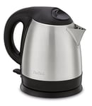 TEFAL Bouilloire INOX COMPACT 1.2L Bouilloire électrique Bouilloire sans fil Bouilloire inox KI431D10