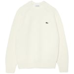 Sweat-shirt Lacoste  Pull homme  Ref 64010 XFJ Ecru