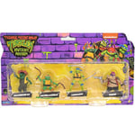 Teenage Mutant Ninja Turtles Leonardo Mike Bebop Leath Mini 4Pack