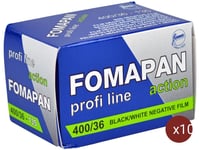 FOMA Fomapan Action 135 400 ASA 36 Poses - Lot de 10