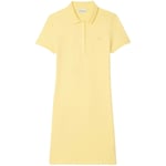 Robe Lacoste  Robe Polo  Ref 52459 107 Jaune pastel