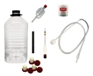 Wine Kit Making Equipment Starter Kit (For 6 Bottles) - incl Syphon & Hydrometer