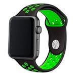 Bracelet Cool pour Apple Watch Series 1/2 / 3/4 / 5/6 / 7 / SE (38/40 mm) Sport Noir