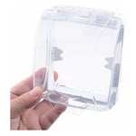 Couvercle Étanche pour Bouton de Sonnette, Housse de Protection Transparente, Protection Sonnette Exterieur Pluie