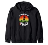 If I Collapse Please Pause My Watch | Running Runner Zip Hoodie