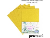 Penword Foam Eva Brokat Cappuccino 21X29, 7 A5 Penword