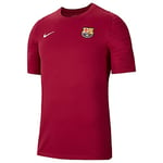 NIKE T-Shirt FC Barcelone Marque Modèle Maillot de Football à Manches Courtes pour Enfants FC Barcelone