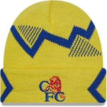 Chelsea FC 1992 Official Cuffed Skull Knitted Beanie Hat Yellow Free UK Shipping