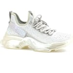 Chaussures Steve Madden  Mistica Sneaker Donna Bianco Iridescent MIST05S1