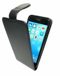 Black Leather Flip Case Up&down Vertical Cover For Iphone Se 2020 2nd Generation