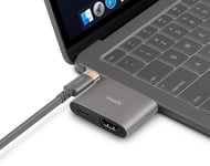 Moshi USB-C til HDMI-adapter med lading