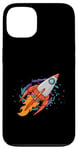 Coque pour iPhone 13 Exploration de galaxies lointaines dans un vaisseau spatial