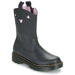 Dr. Martens Støvler til børn Bex Heart P-O Boot J Black Classic Nappa