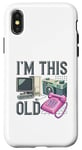 Coque pour iPhone X/XS I'm this old 2000's vintage two thousands retro 00s