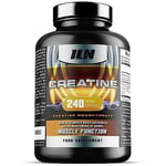 Iron Labs Nutrition Creatine Capsules - 4,200mg per Serving x 40 Servings - Creatine Monohydrate Enhanced with ALA - Creatine Tablets Suitable for Men and Women (240 Capsules)