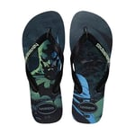 Havaianas Top Herois DC Unisex Adult Flip Flops | Color: Black/Black/Clay | Size: 8 UK