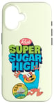 Coque pour iPhone 16 Super Sugar Boîte à céréales amusante avec ours en dents