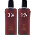 American Crew 3-in-1 DUO 2x250ml