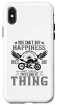 iPhone X/XS You Can't Buy Happiness But You Can Buy Bikes Funny Biker Case