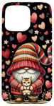 iPhone 15 Pro Max Gnome Cat Accessories For Women And Girls Cute Cat Aesthetic Case