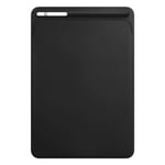 iPad 10.2" (2021 / 2020 / 2019) / iPad Air (2019) / iPad Pro 10.5" Original Apple Leather Sleeve (MPU62ZM/A) - Svart