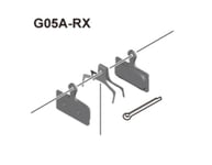 Bromsbelägg Shimano G05A-RX (1-par)