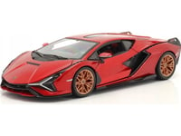 Bbu 1:24 Lamborghini Sian Fkp37 Röd 21099