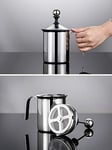 INSTAFOAM, Milk Frother, Stainless-Steel, DIY, Latte, Cappuccino