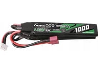 Gens Ace 25C 1000Mah 3S1p 11.1V Nunchuck 3X Airsoft Gun Lipo Battery With T Plug Connector