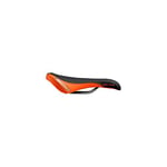 SDG - Bel Air - Selle de Vélo - Mixte Adulte - Multicolore (Noir/Orange) - 140 x 270 mm