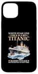 Coque pour iPhone 15 Plus Titanic Expert – White Starline RMS Titanic Garçons Filles