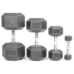 Gymstick Hex Dumbbell Singles, Hexhantel