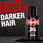 Alpecin Grey Attack Caffeine & Colour Shampoo for Men 1x 200ml | Gradually Darke