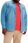 Levi's Men's Big & Tall Barstow Western Shirt, Esta Noche, 5XL