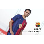 Fc Barcelona 24/25 Junior Short Sleeve T-shirt Home