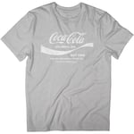 Coca Cola Drink 1886 T-shirt för män Grey S