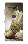 Badminton Sport Art Case Cover For Sony Xperia XZ2 Compact